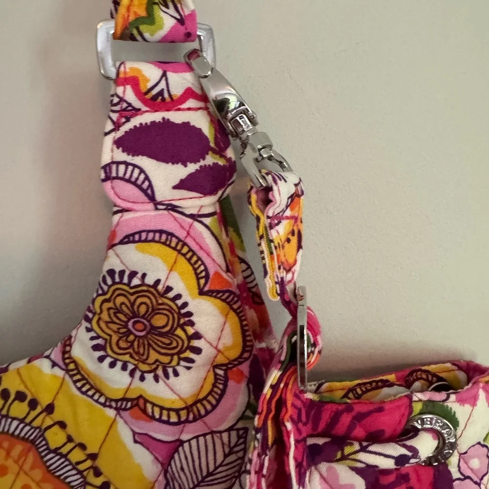 NWT Vera Bradley backpack convertible tote in Clementine pattern - Picture 12 of 15